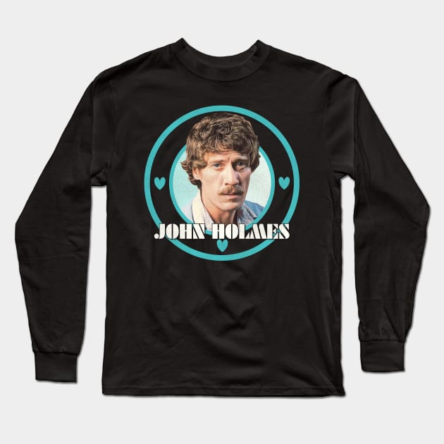 John Holmes Long Sleeve T-Shirt by darklordpug